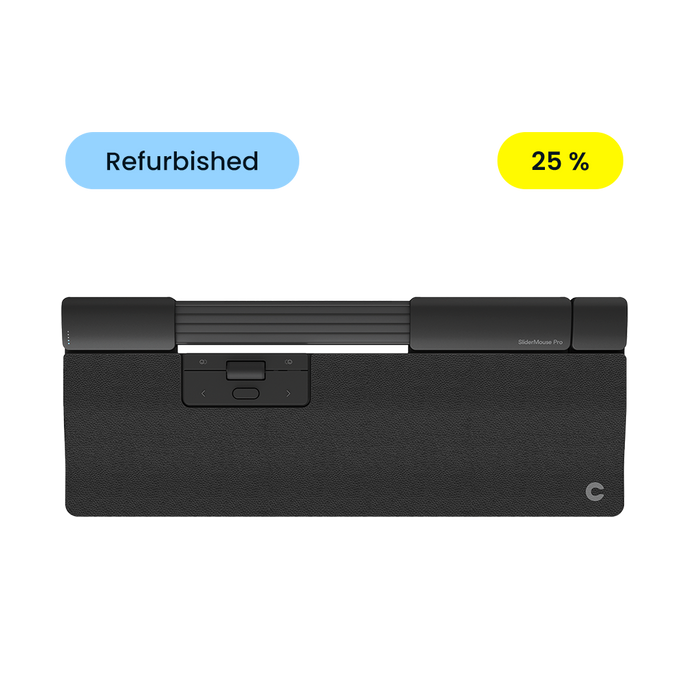 SliderMouse Pro - Vegaaninen nahka - pidennetty