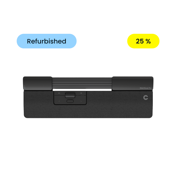 SliderMouse Pro - Vegaaninen nahka - Ohut